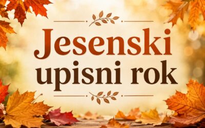 Upis u 1. razred šk. god. 2026./2027. – Jesenski upisni rok